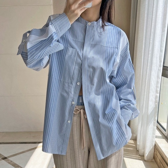 3.1 Phillip Lim stripped cotton shirt - Picture 7 of 7